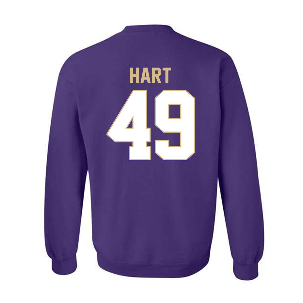 Western Carolina - NCAA Football : Bryce Hart - Classic Shersey Crewneck Sweatshirt-1