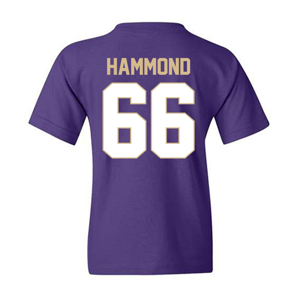 Western Carolina - NCAA Football : John Hammond - Classic Shersey Youth T-Shirt-1