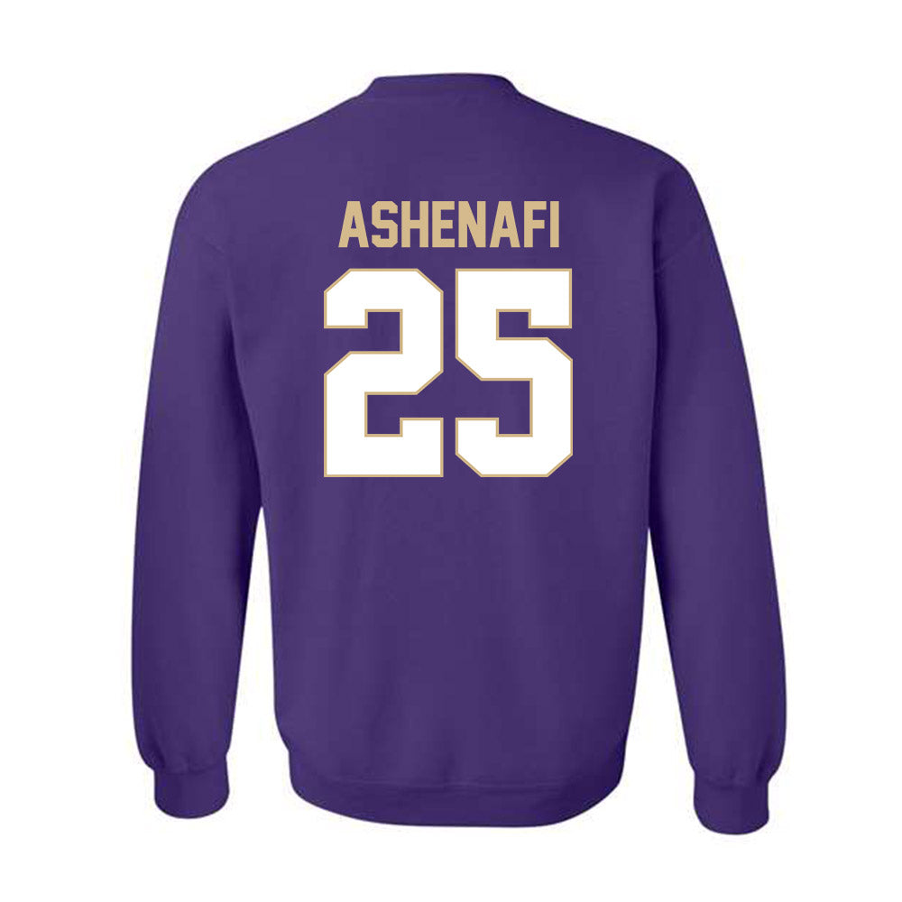 Western Carolina - NCAA Football : Nassor Ashenafi - Classic Shersey Crewneck Sweatshirt-1