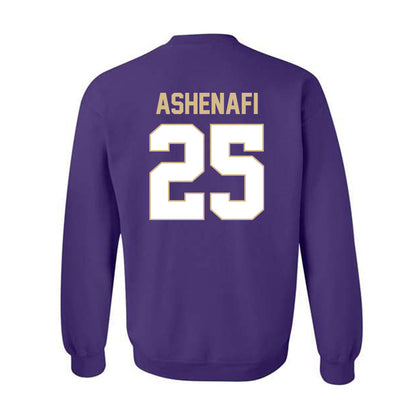 Western Carolina - NCAA Football : Nassor Ashenafi - Classic Shersey Crewneck Sweatshirt-1