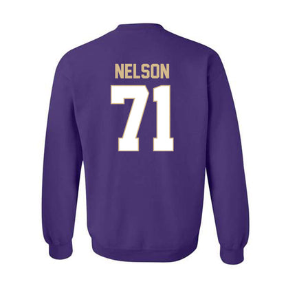 Western Carolina - NCAA Football : Sawyer Nelson - Classic Shersey Crewneck Sweatshirt-1