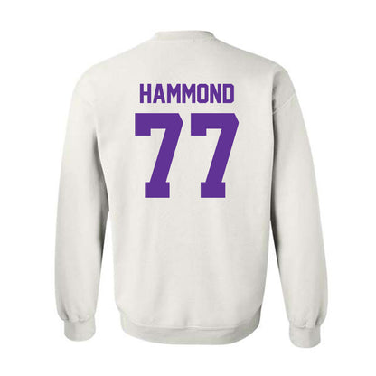 Western Carolina - NCAA Football : John Hammond - Classic Shersey Crewneck Sweatshirt-1