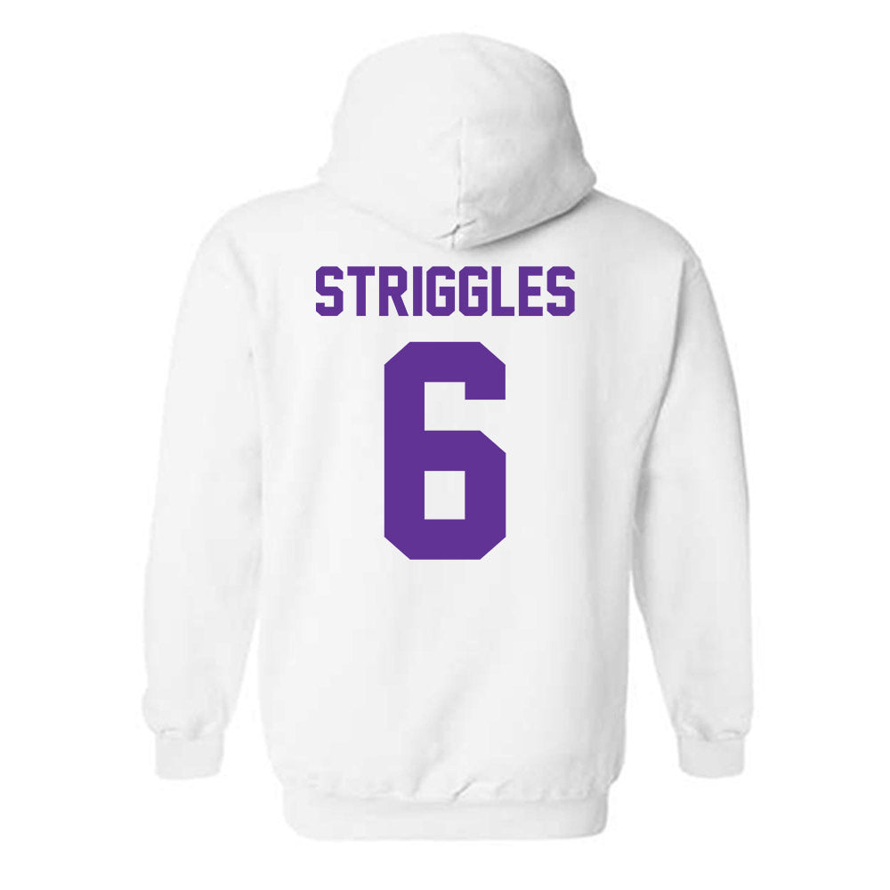 Western Carolina - NCAA Football : Marcus Striggles - Classic Shersey Hooded Sweatshirt-1