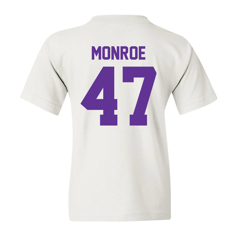 Western Carolina - NCAA Football : Blue Monroe - Classic Shersey Youth T-Shirt-1
