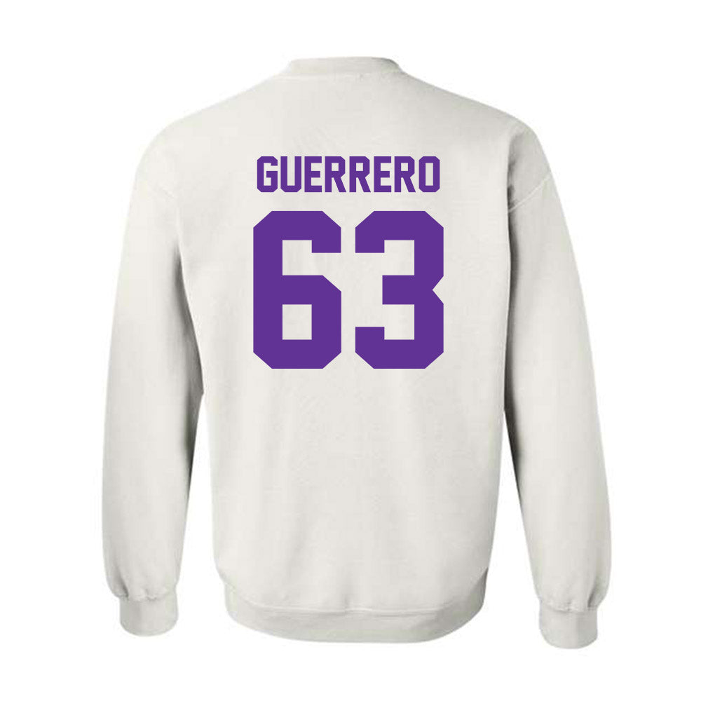 Western Carolina - NCAA Football : Thomas Guerrero - Classic Shersey Crewneck Sweatshirt-1