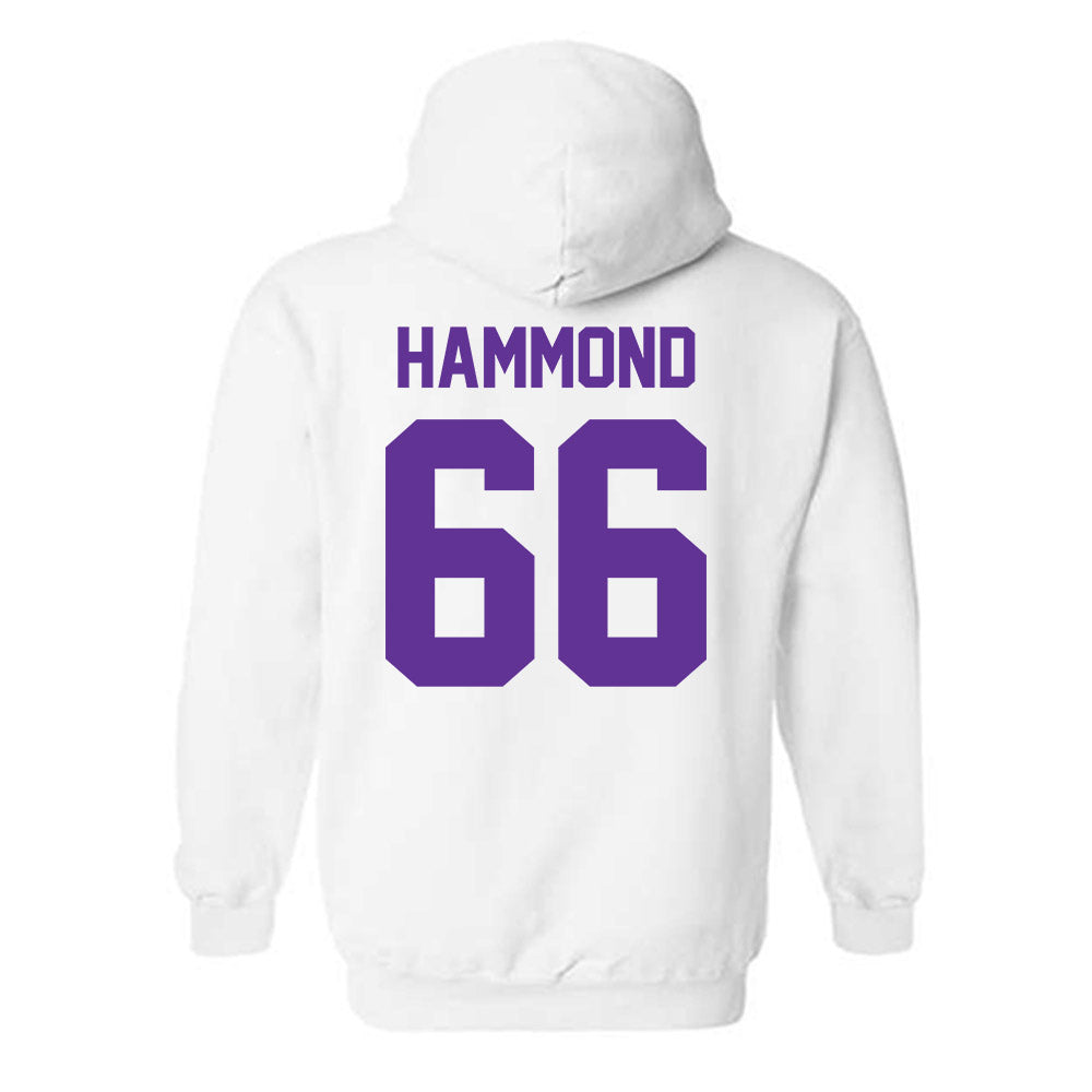 Western Carolina - NCAA Football : John Hammond - Classic Shersey Hooded Sweatshirt-1