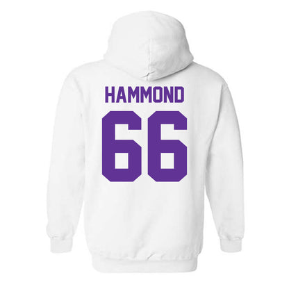 Western Carolina - NCAA Football : John Hammond - Classic Shersey Hooded Sweatshirt-1