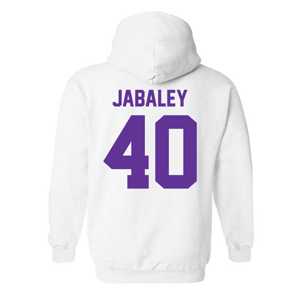 Western Carolina - NCAA Baseball : Davis Jabaley - Classic Shersey Hooded Sweatshirt-1