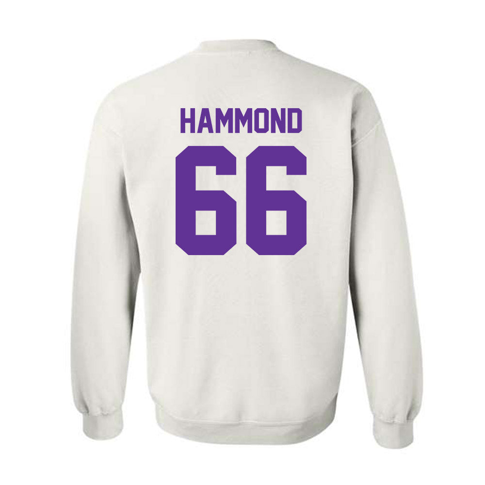 Western Carolina - NCAA Football : John Hammond - Classic Shersey Crewneck Sweatshirt-1