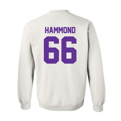 Western Carolina - NCAA Football : John Hammond - Classic Shersey Crewneck Sweatshirt-1