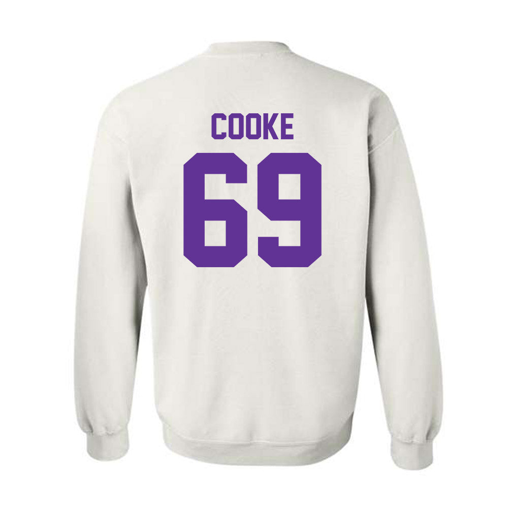Western Carolina - NCAA Football : Cole Cooke - Classic Shersey Crewneck Sweatshirt-1