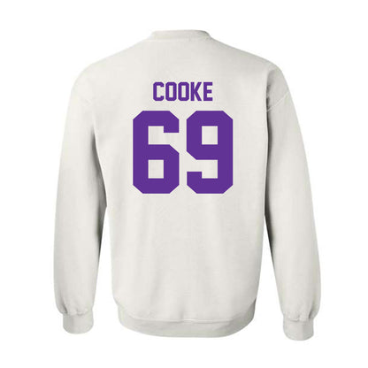 Western Carolina - NCAA Football : Cole Cooke - Classic Shersey Crewneck Sweatshirt-1