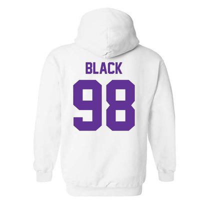 Western Carolina - NCAA Football : Aiden Black - Classic Shersey Hooded Sweatshirt-1
