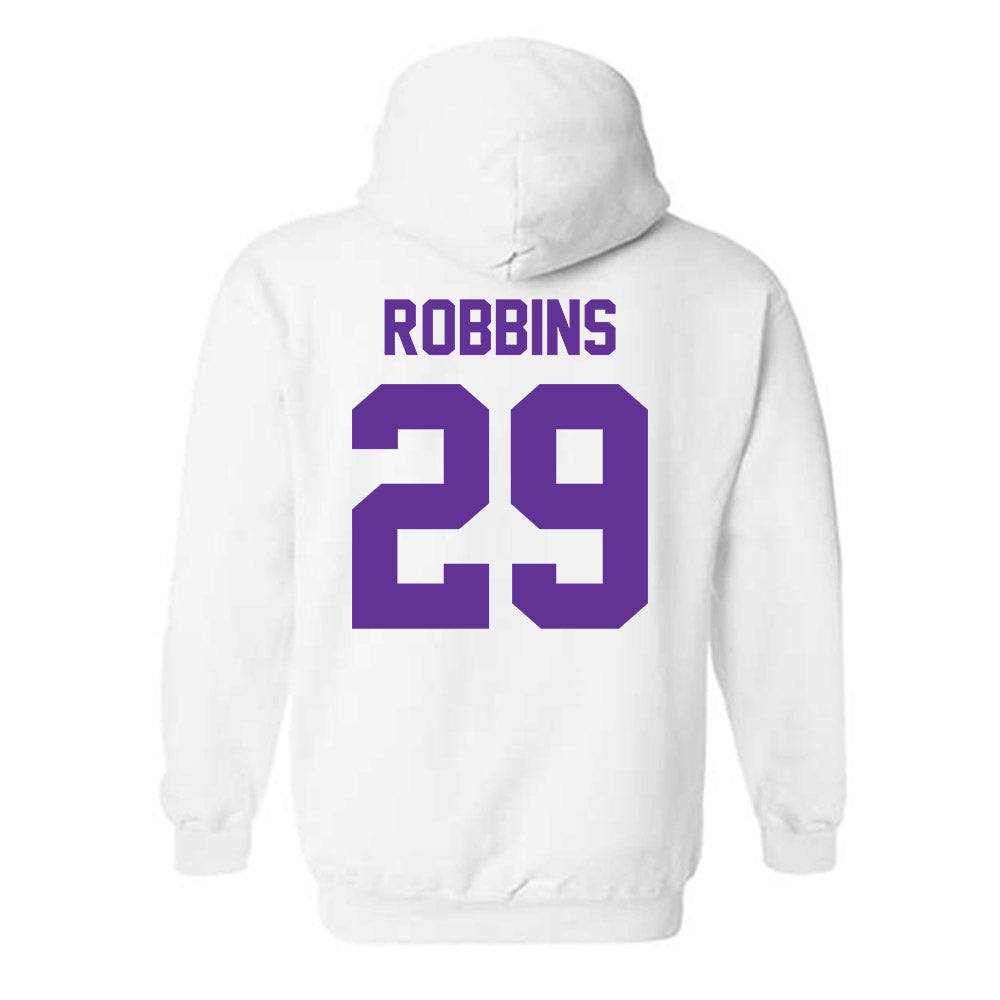 Western Carolina - NCAA Football : Christian Robbins - Classic Shersey Hooded Sweatshirt-1