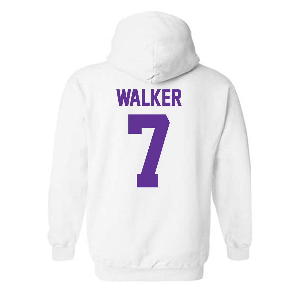 Western Carolina - NCAA Football : Trey Walker - Classic Shersey Hooded Sweatshirt-1