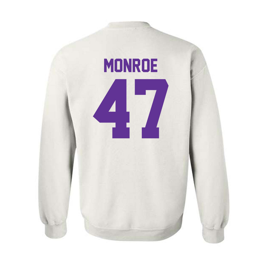 Western Carolina - NCAA Football : Blue Monroe - Classic Shersey Crewneck Sweatshirt-1