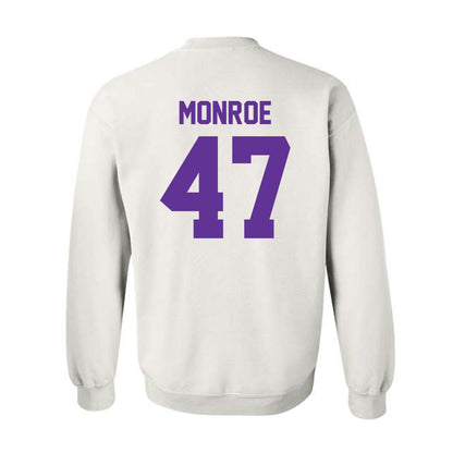 Western Carolina - NCAA Football : Blue Monroe - Classic Shersey Crewneck Sweatshirt-1