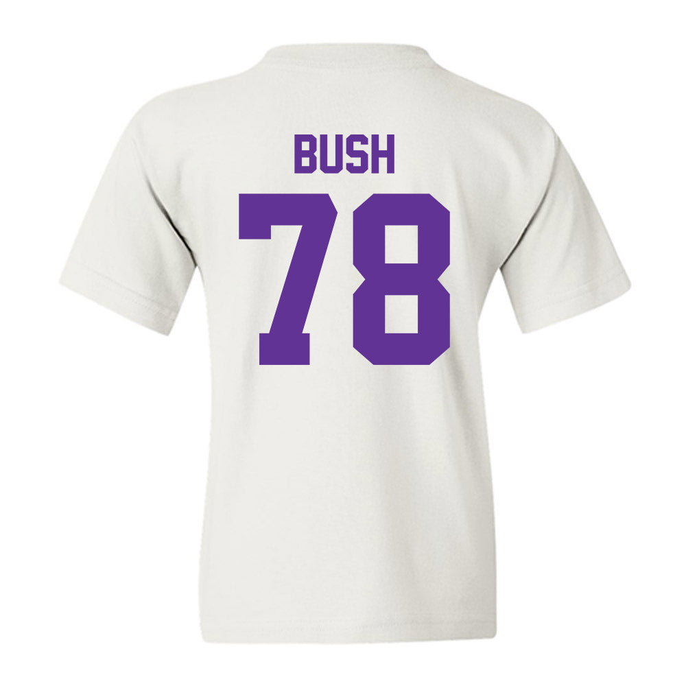 Western Carolina - NCAA Football : J'evon Bush - Classic Shersey Youth T-Shirt-1