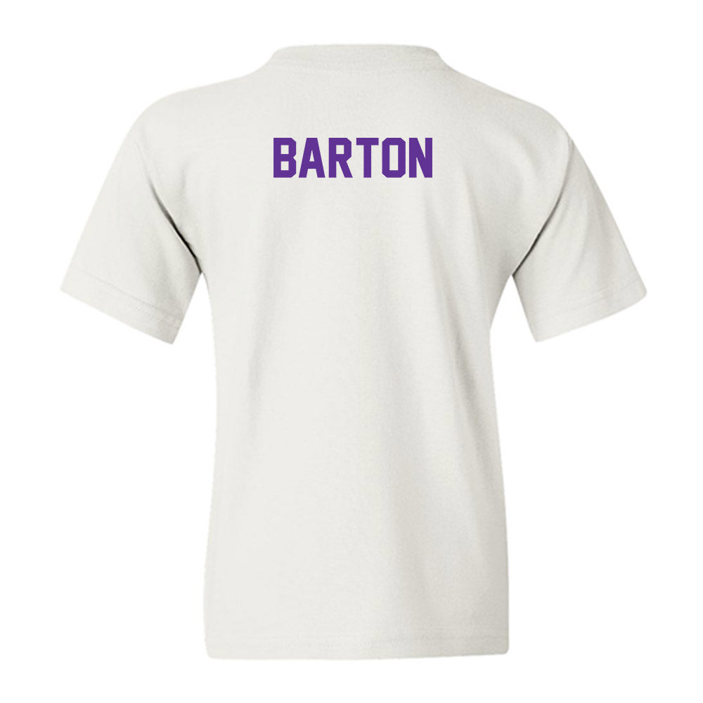 Western Carolina - NCAA Men's Track & Field : Elias Barton - Classic Shersey Youth T-Shirt-1