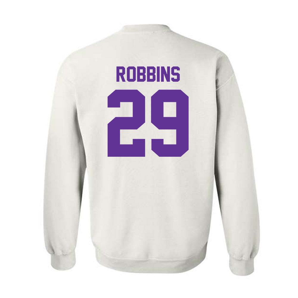 Western Carolina - NCAA Football : Christian Robbins - Classic Shersey Crewneck Sweatshirt-1
