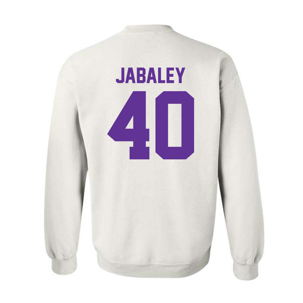 Western Carolina - NCAA Baseball : Davis Jabaley - Classic Shersey Crewneck Sweatshirt-1