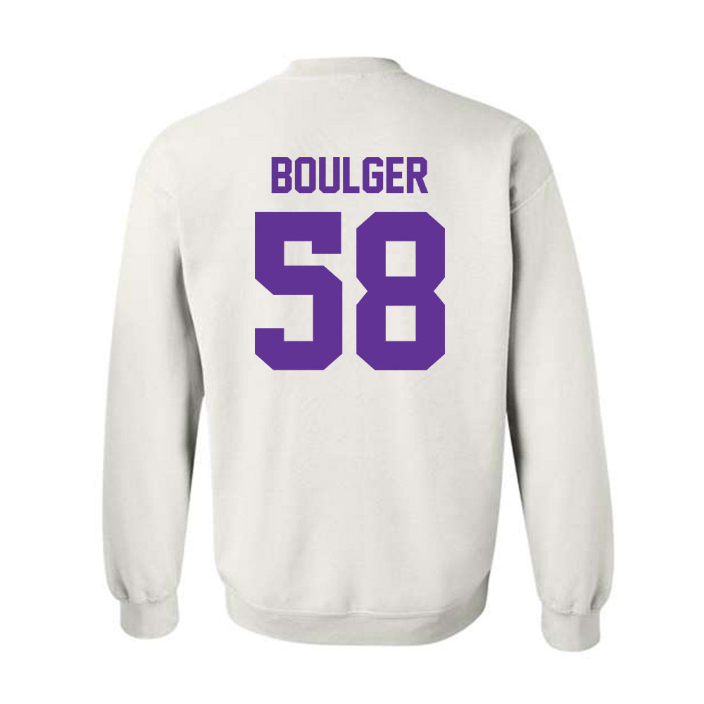 Western Carolina - NCAA Football : Isaac Boulger - Classic Shersey Crewneck Sweatshirt-1