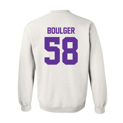 Western Carolina - NCAA Football : Isaac Boulger - Classic Shersey Crewneck Sweatshirt-1