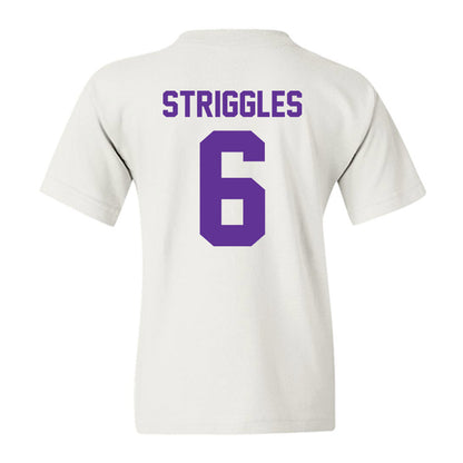 Western Carolina - NCAA Football : Marcus Striggles - Classic Shersey Youth T-Shirt-1