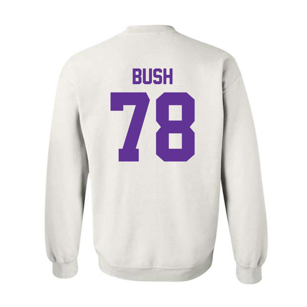 Western Carolina - NCAA Football : J'evon Bush - Classic Shersey Crewneck Sweatshirt-1