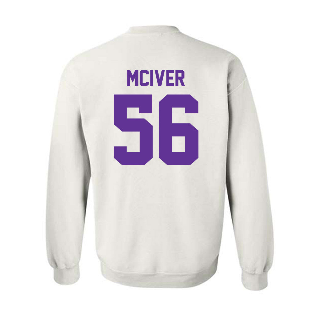Western Carolina - NCAA Football : Aaron McIver - Classic Shersey Crewneck Sweatshirt-1