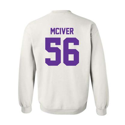 Western Carolina - NCAA Football : Aaron McIver - Classic Shersey Crewneck Sweatshirt-1