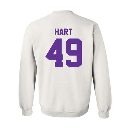 Western Carolina - NCAA Football : Bryce Hart - Classic Shersey Crewneck Sweatshirt-1
