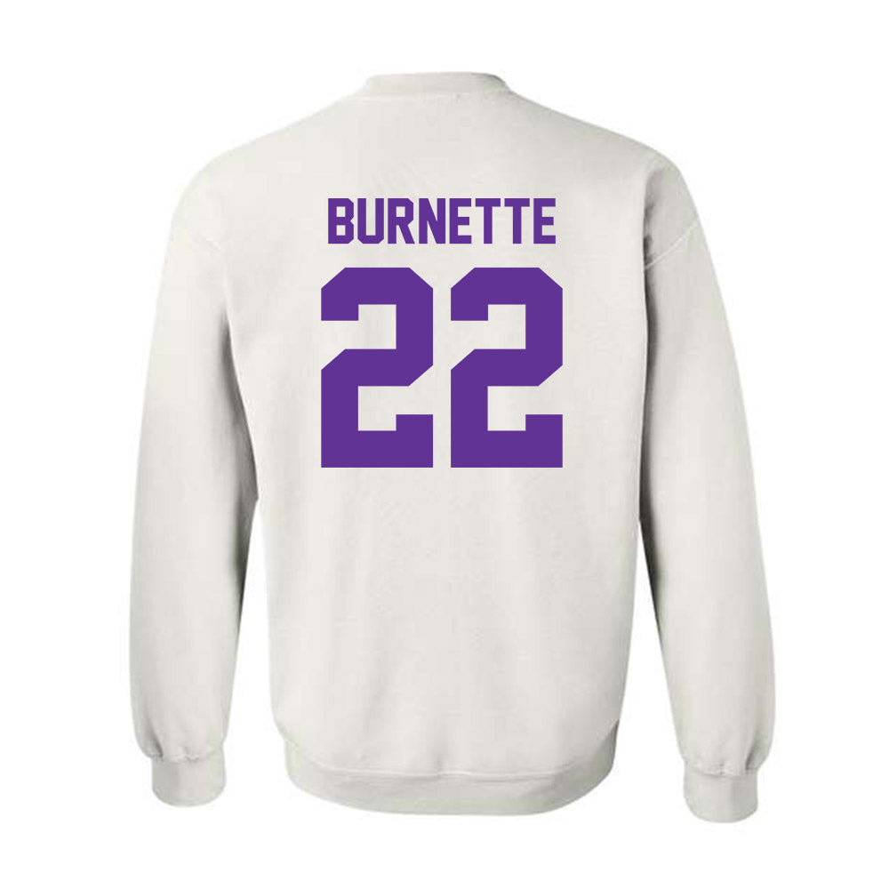 Western Carolina - NCAA Baseball : Carter Burnette - Classic Shersey Crewneck Sweatshirt-1