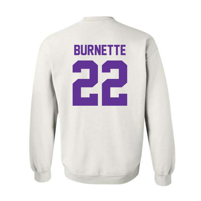 Western Carolina - NCAA Baseball : Carter Burnette - Classic Shersey Crewneck Sweatshirt-1