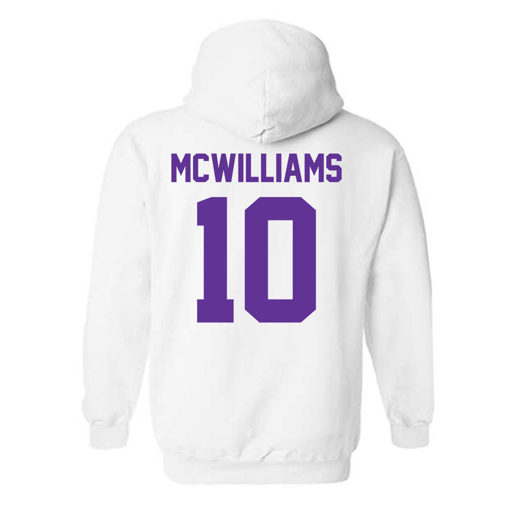 Western Carolina - NCAA Football : Jabari McWilliams - Classic Shersey Hooded Sweatshirt-1
