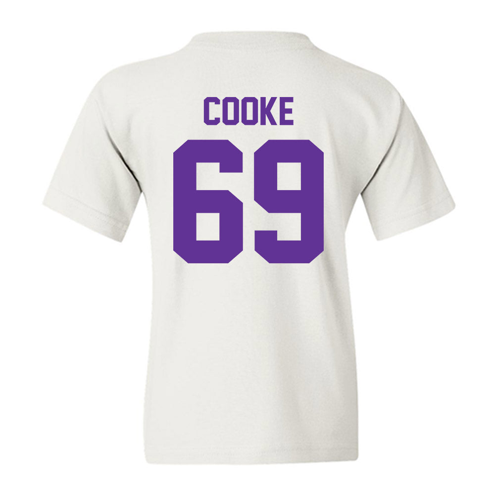 Western Carolina - NCAA Football : Cole Cooke - Classic Shersey Youth T-Shirt-1