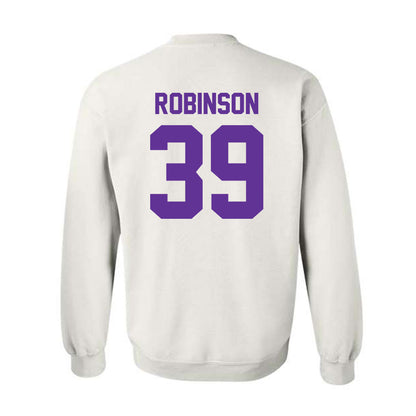 Western Carolina - NCAA Baseball : Dominic Robinson - Classic Shersey Crewneck Sweatshirt-1