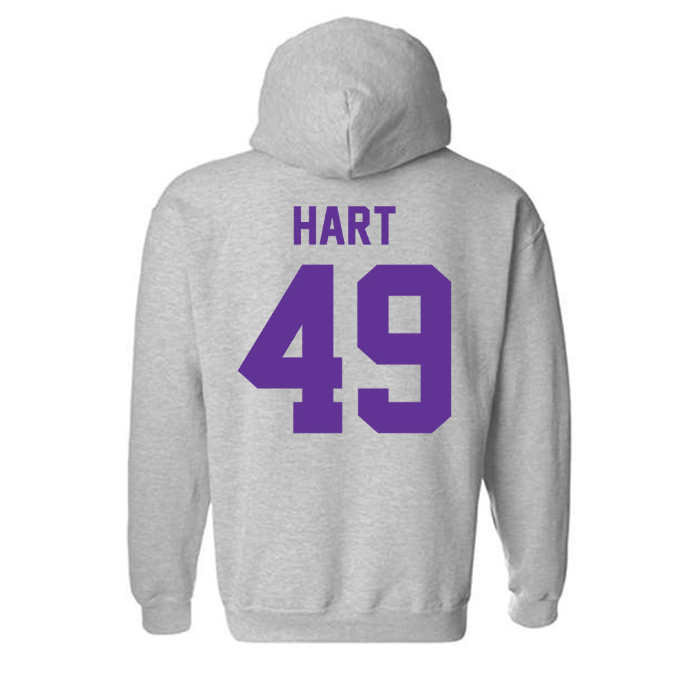 Western Carolina - NCAA Football : Bryce Hart - Classic Shersey Hooded Sweatshirt-1
