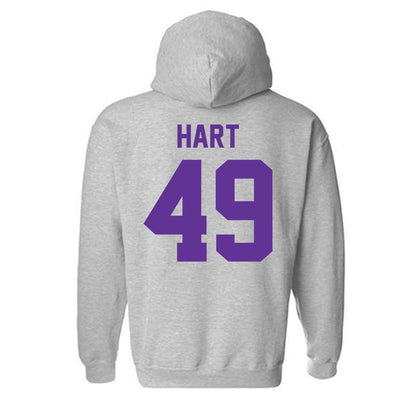 Western Carolina - NCAA Football : Bryce Hart - Classic Shersey Hooded Sweatshirt-1