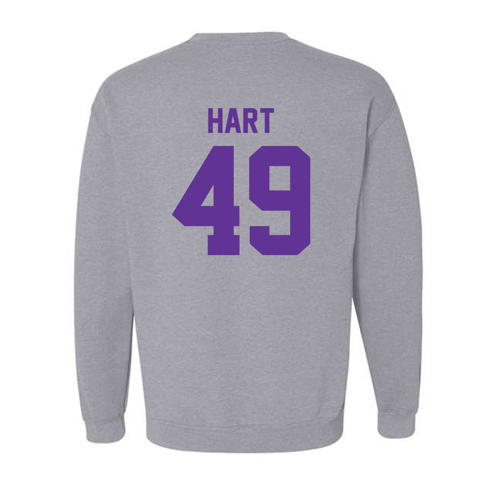 Western Carolina - NCAA Football : Bryce Hart - Classic Shersey Crewneck Sweatshirt-1