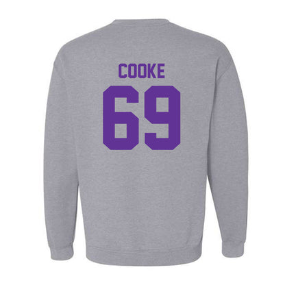 Western Carolina - NCAA Football : Cole Cooke - Classic Shersey Crewneck Sweatshirt-1