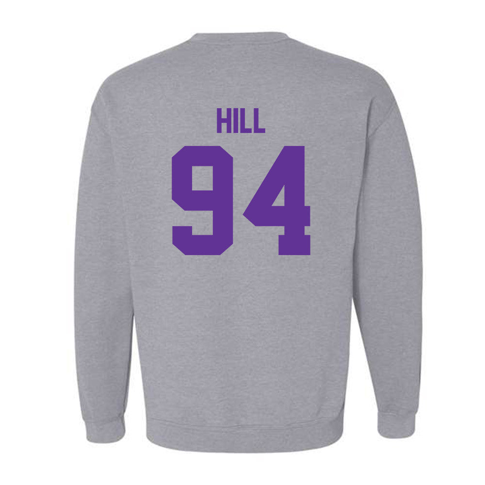 Western Carolina - NCAA Football : Malachi Hill - Classic Shersey Crewneck Sweatshirt-1