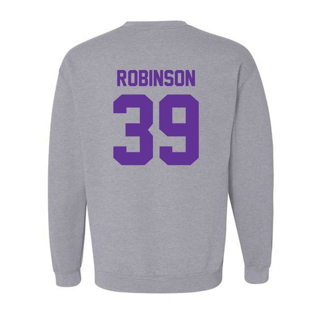 Western Carolina - NCAA Baseball : Dominic Robinson - Classic Shersey Crewneck Sweatshirt-1