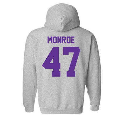 Western Carolina - NCAA Football : Blue Monroe - Classic Shersey Hooded Sweatshirt-1