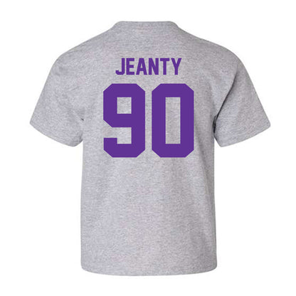 Western Carolina - NCAA Football : Fernando Jeanty - Classic Shersey Youth T-Shirt-1