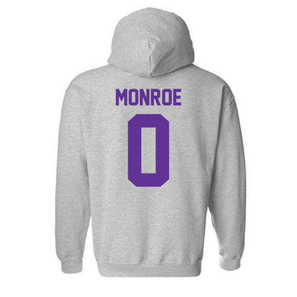 Western Carolina - NCAA Football : Blue Monroe - Classic Shersey Hooded Sweatshirt-1