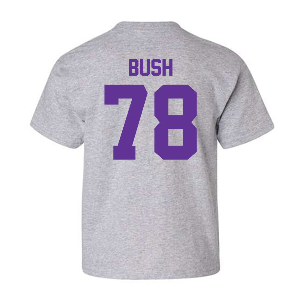 Western Carolina - NCAA Football : J'evon Bush - Classic Shersey Youth T-Shirt-1