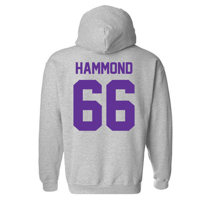 Western Carolina - NCAA Football : John Hammond - Classic Shersey Hooded Sweatshirt-1