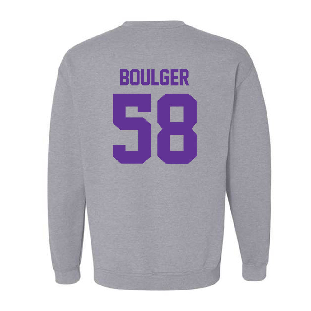 Western Carolina - NCAA Football : Isaac Boulger - Classic Shersey Crewneck Sweatshirt-1