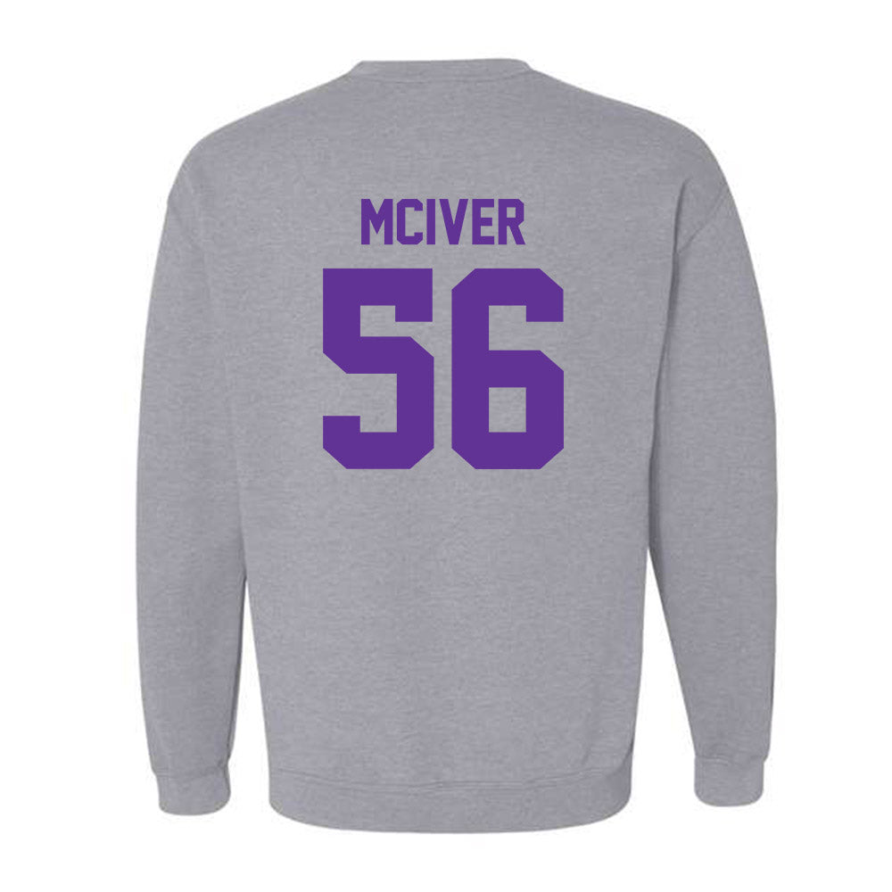 Western Carolina - NCAA Football : Aaron McIver - Classic Shersey Crewneck Sweatshirt-1